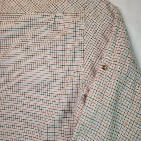 Fjall Raven Mens Plaid Button Down Shirt 2XL XX Large Forest Flannel - Picture 7 of 16